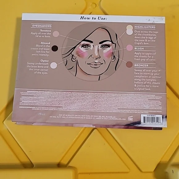 Laura Geller Baked Full Face Basics in Pink and Cream - Picture 2 of 3